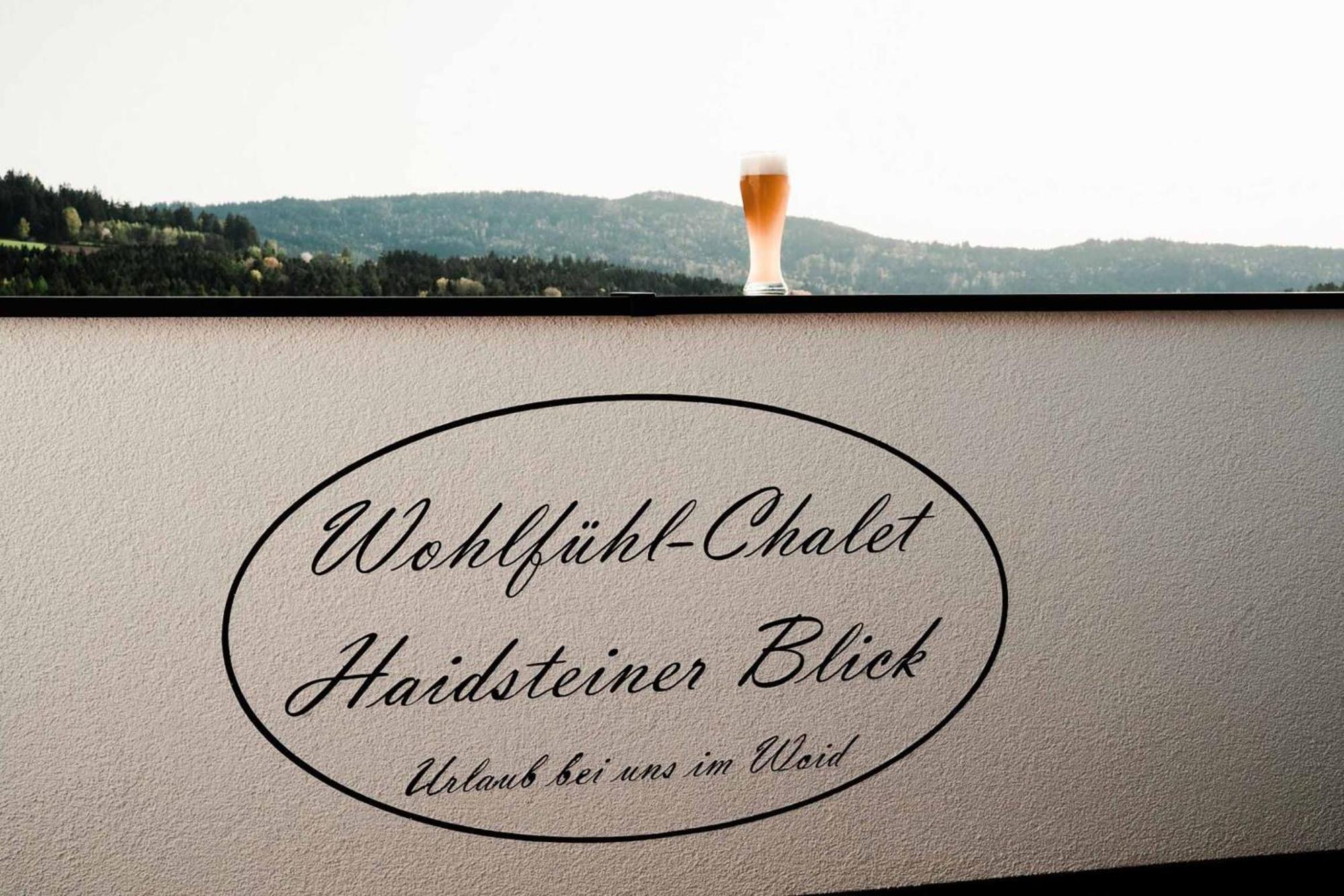 Wohlfuehl-Chalet Haidsteiner Blick Rimbach  Exterior photo